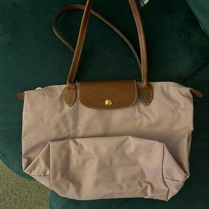 Longchamp Pastel Pink Small Le Pilage